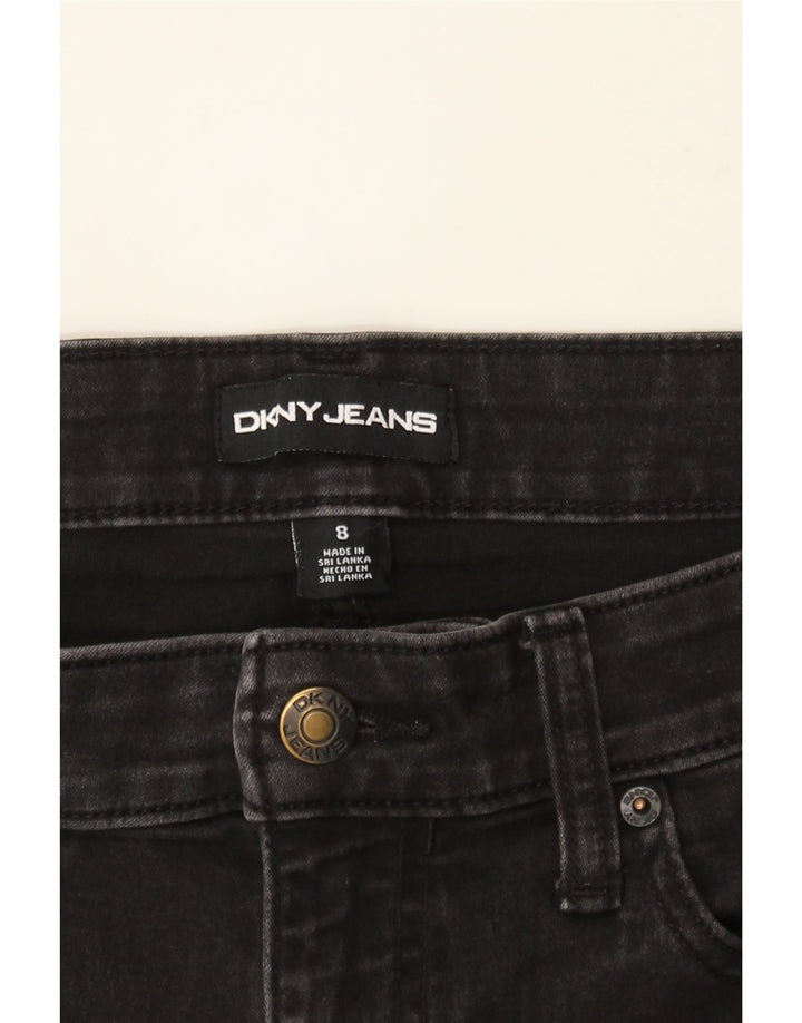 DKNY Womens Denim Shorts US 8 Medium W30 Black Cotton Vintage Dkny and Second-Hand Dkny from Messina Hembry 