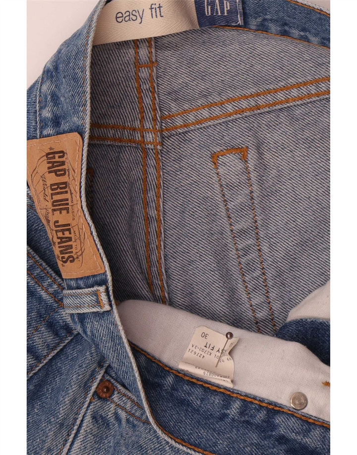 Gap Mens Easy Fit Straight Jeans W30 L30 Blue Cotton