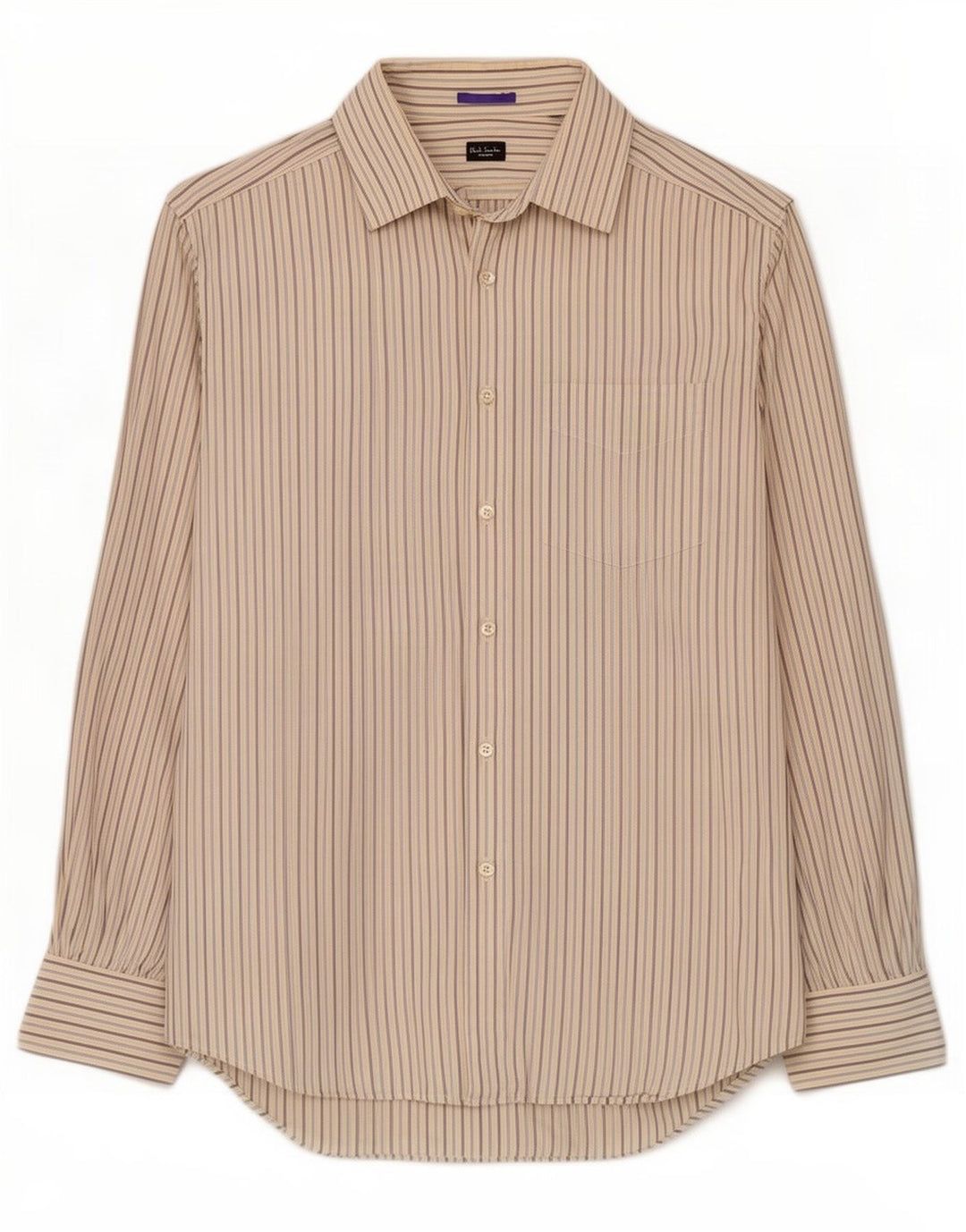 Paul Smith Chemise Homme Taille 16 1/2 Large Blanc Rayé