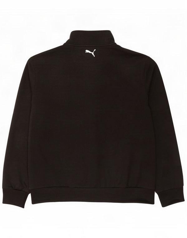 Puma Giacca da tuta da uomo XL in cotone a righe nere
