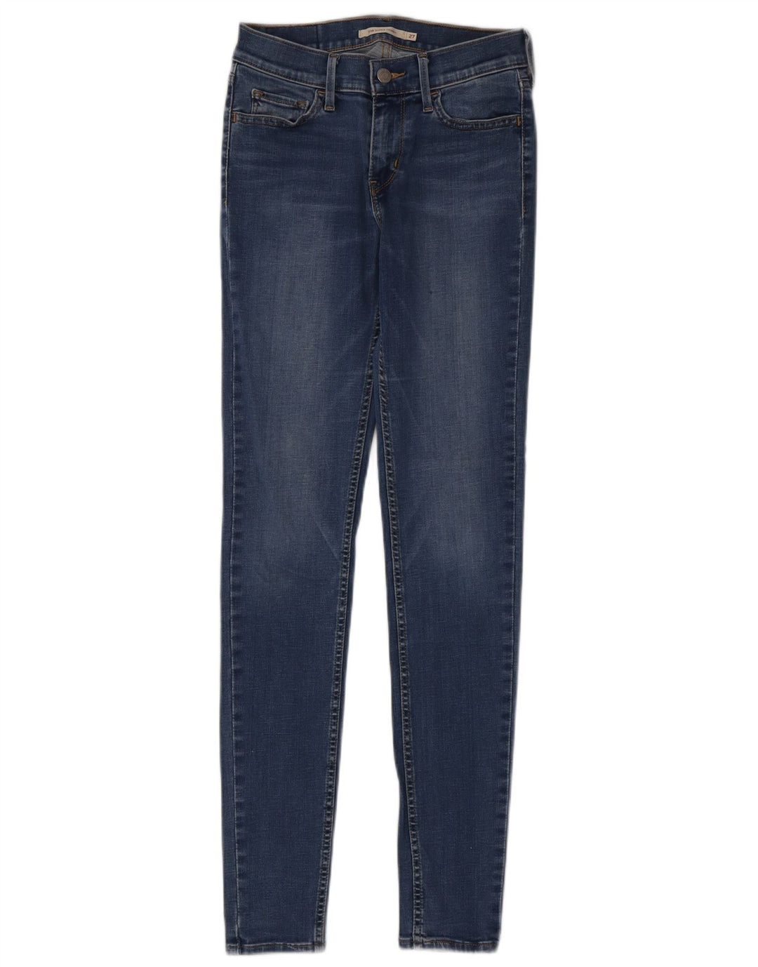 LEVI'S Womens 710 Super Skinny Jeans W27 L32 Blue
