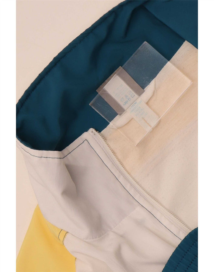 Triumph Mens Graphic Tracksuit Top Jacket UK 42 Large Blue Colourblock