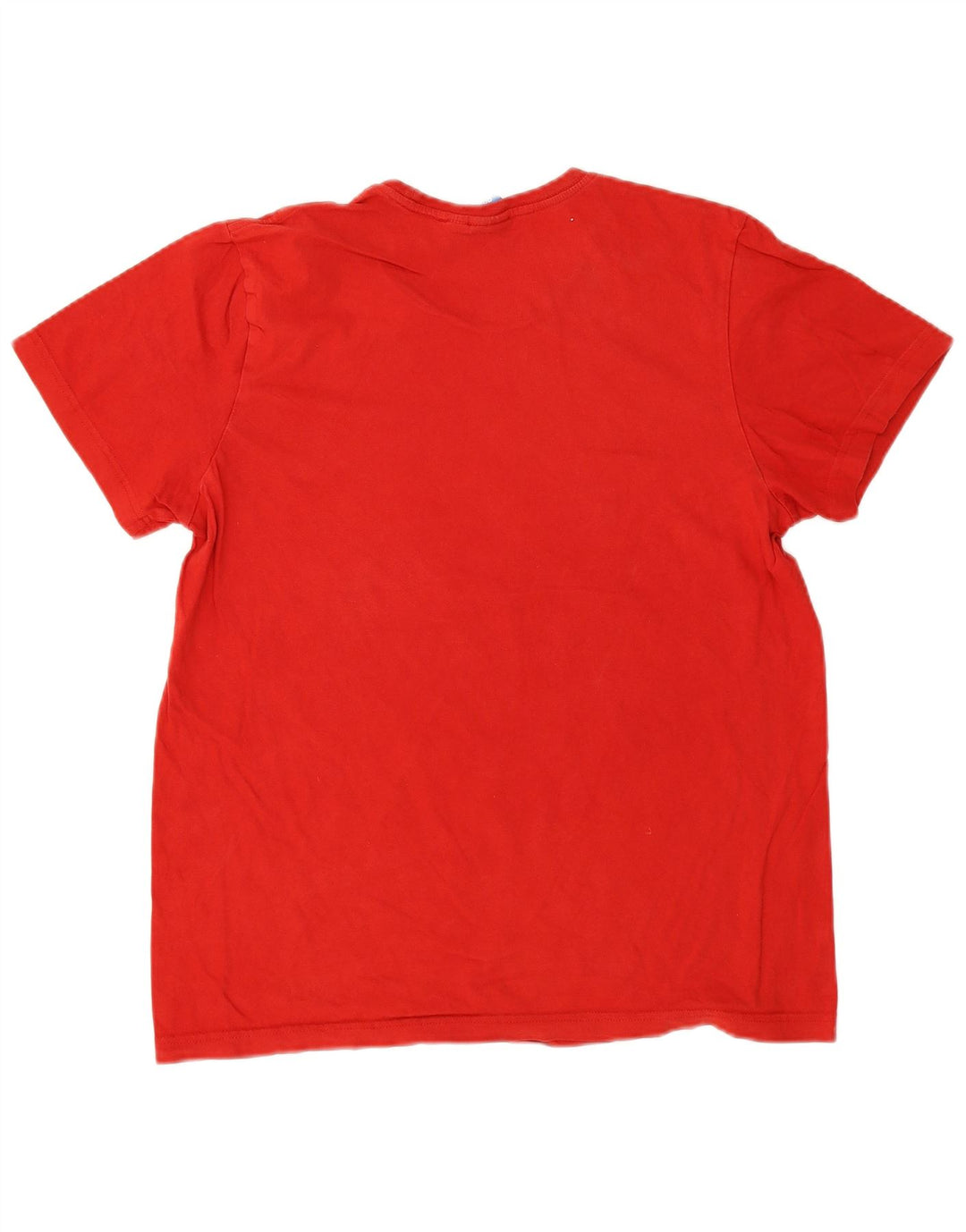 T-shirt grafica da uomo Adidas grande rossa