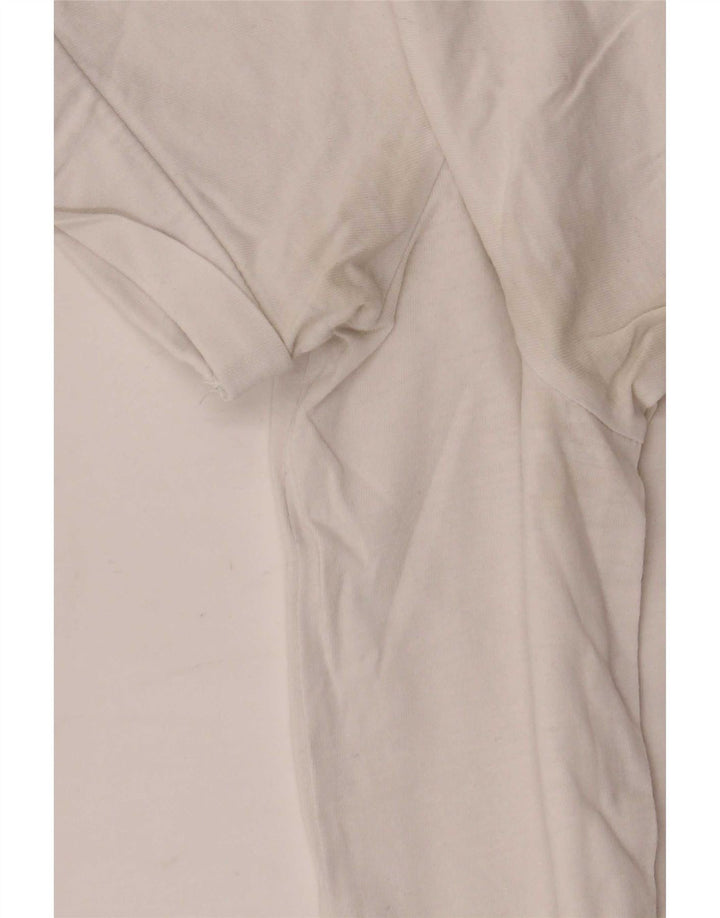 Tommy Hilfiger Womens Graphic T-Shirt Top UK 14 Medium White