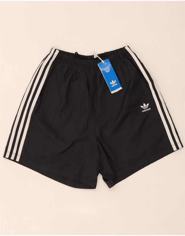 Женские спортивные шорты Adidas UK 6 XS, черный полиэстер
