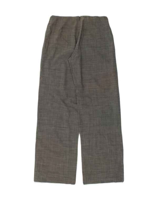 GAI MATTIOLO Женские прямые повседневные брюки UK 14 Medium W28 L31 Серые