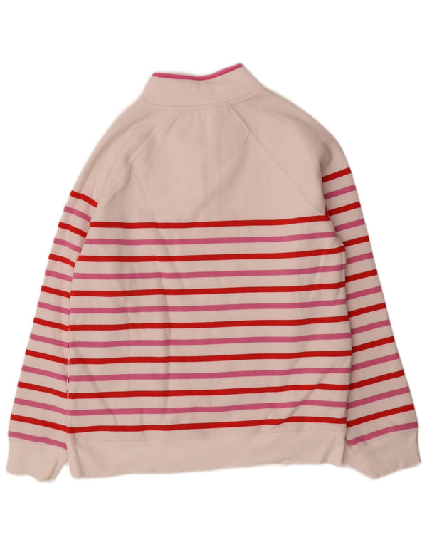 Crew Clothing Womens Sweatshirt Jumper UK 12 Medium Multicoloured Striped