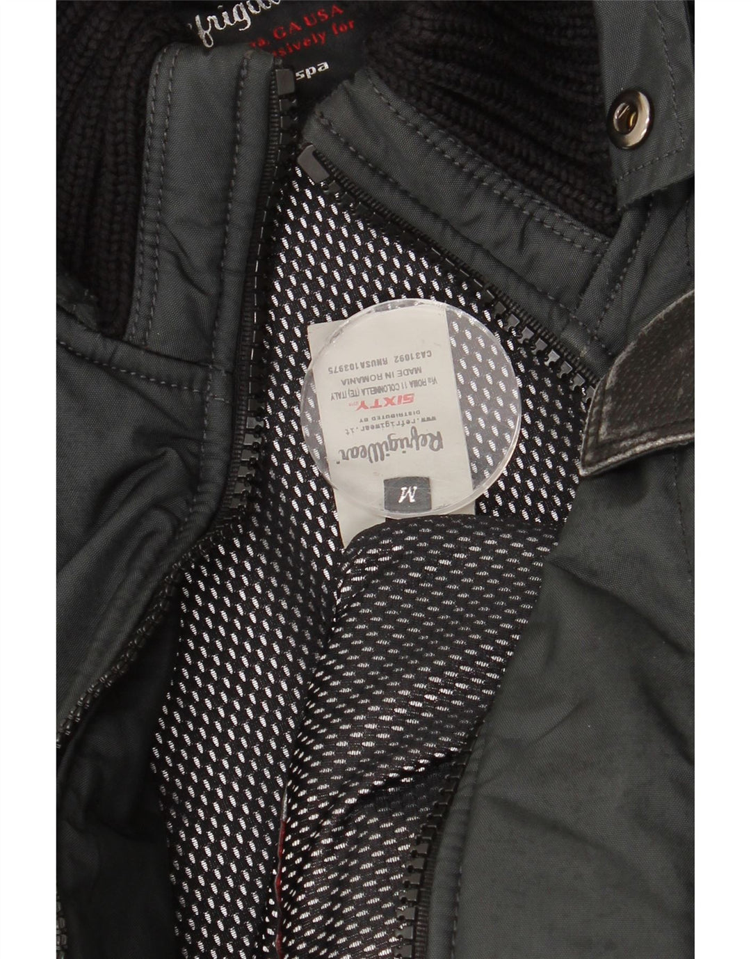 REFRIGIWEAR Mens Padded Jacket UK 38 Medium Black Nylon