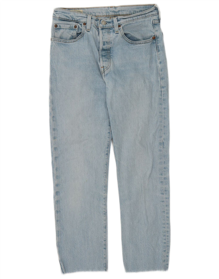 Jeans dritti da donna Levi's W27 L26 cotone blu