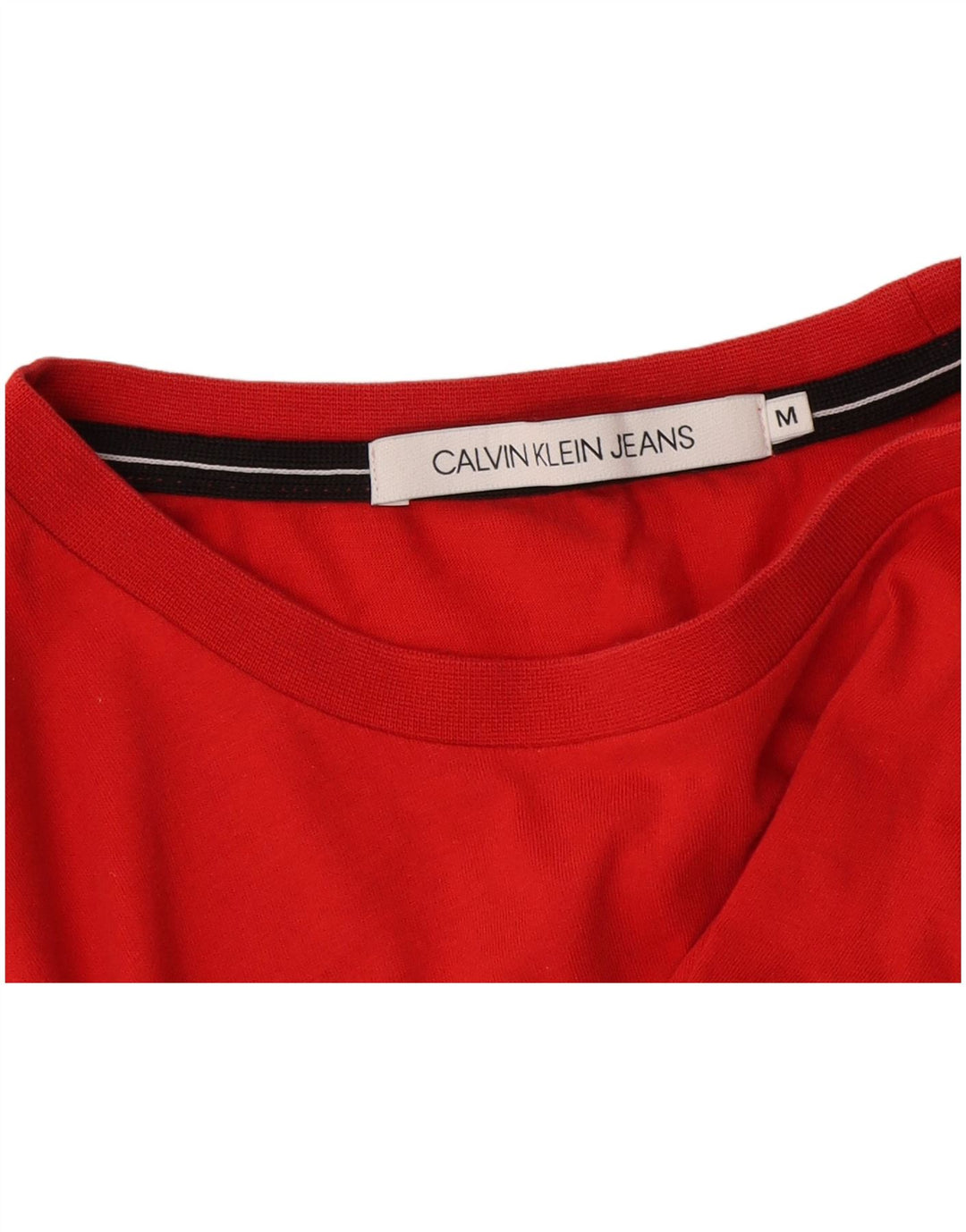 Maglietta da uomo Calvin Klein Jeans Top rossa media