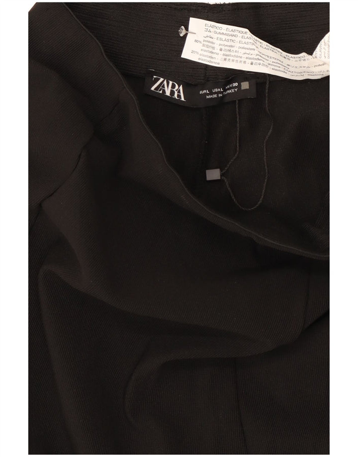 Leggings Zara da donna UK 16 grande poliestere nero