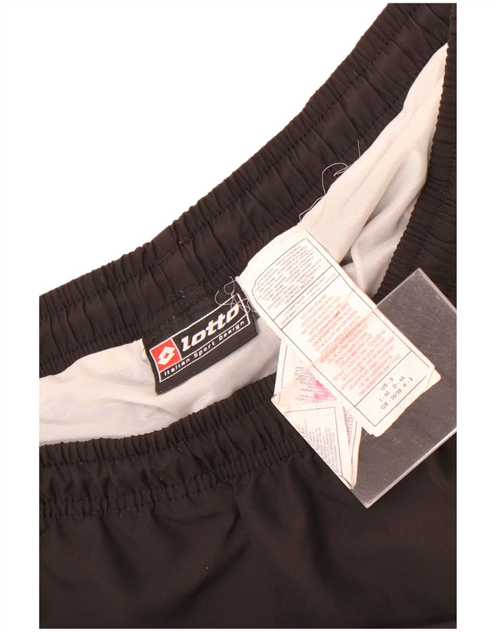 Lotto Mens Sport Shorts UK 36/38 Small Black Polyester