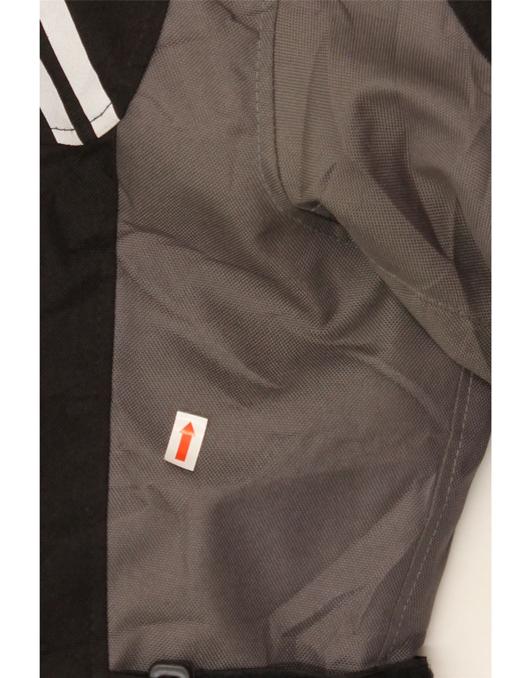 VINTAGE Mens Moto Racer Windbreaker Jacket IT 48 Medium Black Colourblock Vintage Vintage and Second-Hand Vintage from Messina Hembry 