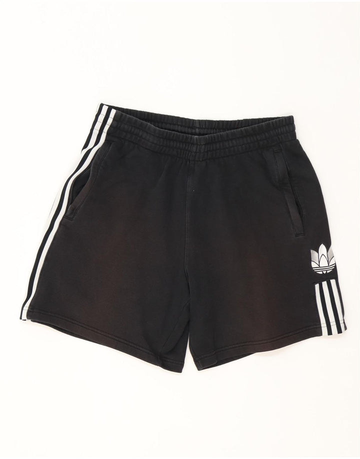 Adidas Mens Sport Shorts Large Black Cotton