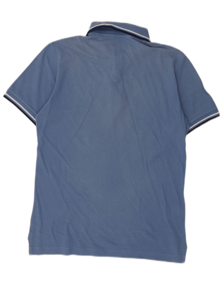 Fred Perry Mens Polo Shirt Small Blue Cotton