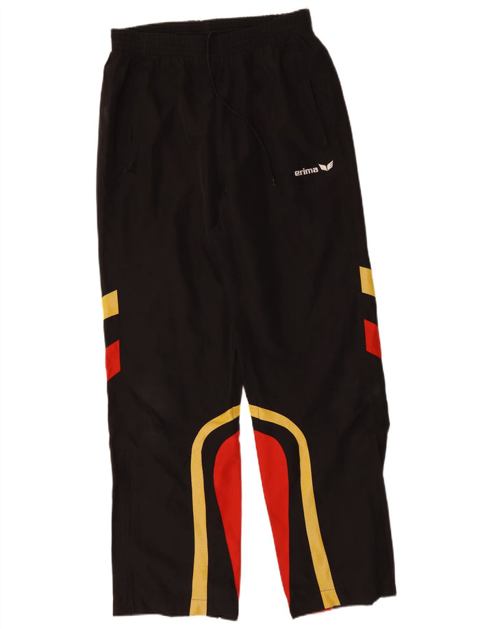 ERIMA Mens Tracksuit Trousers XL Black Colourblock Polyester