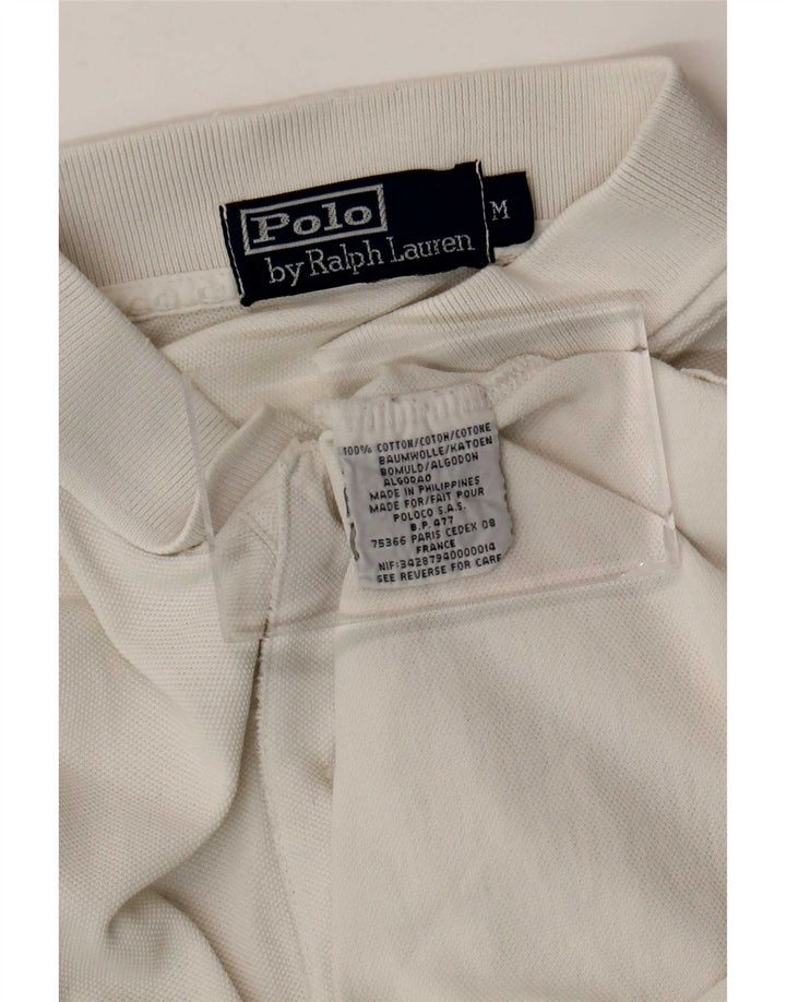 Polo Ralph Lauren Herrenhemd aus mittelweißer Baumwolle