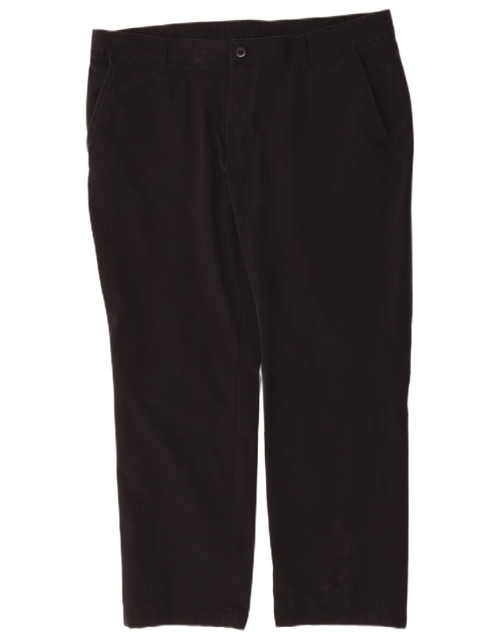 Pantaloni chino obișnuiți pentru bărbați Under Armour W40 L30 negru