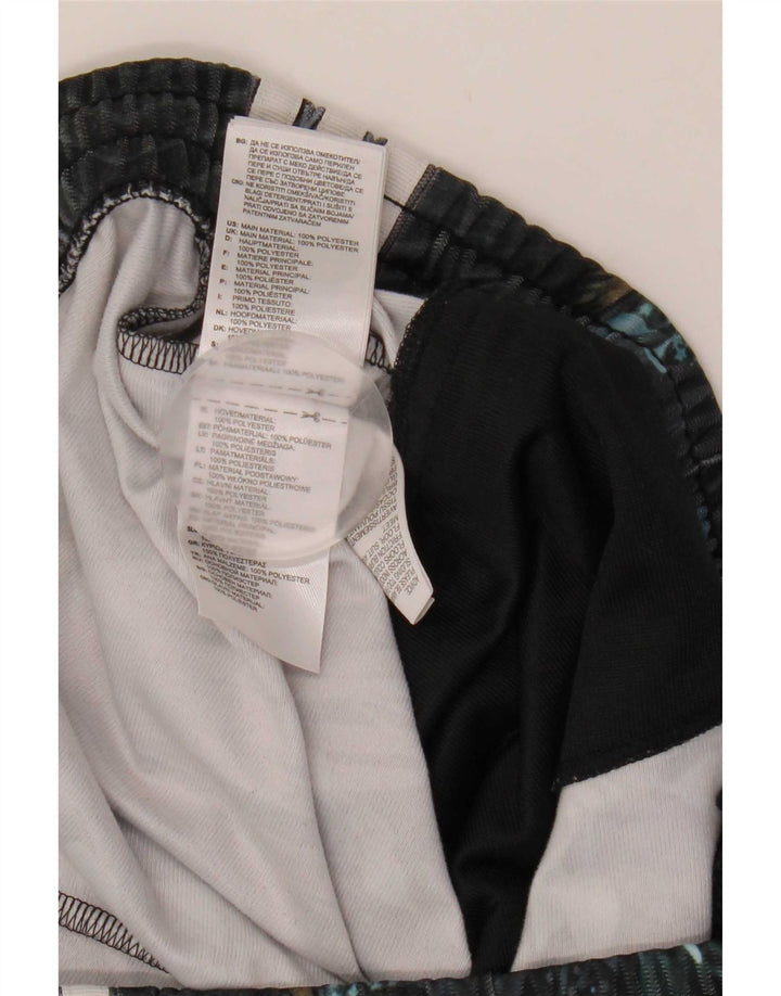 Adidas Womens Tracksuit Trousers UK 14 Large Multicoloured Floral Polyester