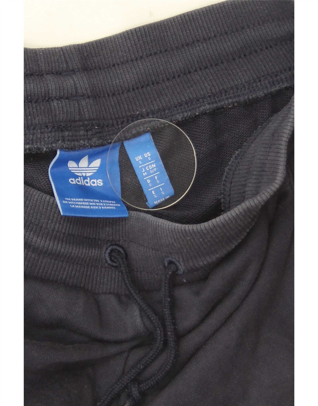 Adidas Mens Tracksuit Trousers Joggers Small Navy Blue