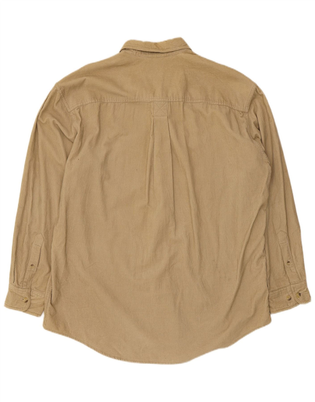 Timberland Mens Corduroy Shirt Medium Beige Cotton