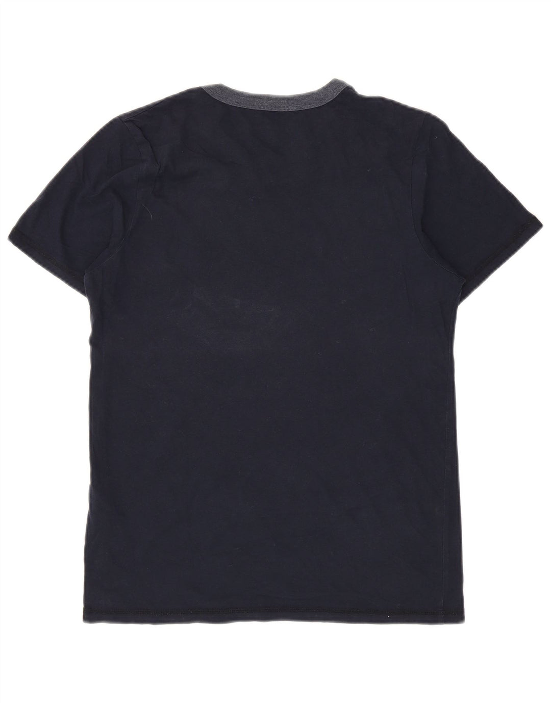 JACK & JONES Mens Core Graphic T-Shirt Top Medium Navy Blue Cotton