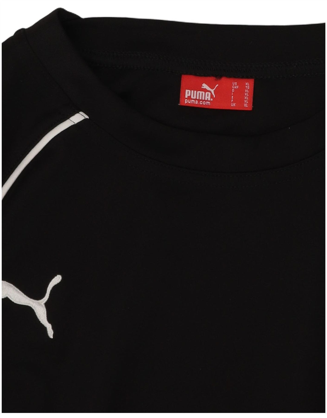 PUMA Mens T-Shirt Top XL Black