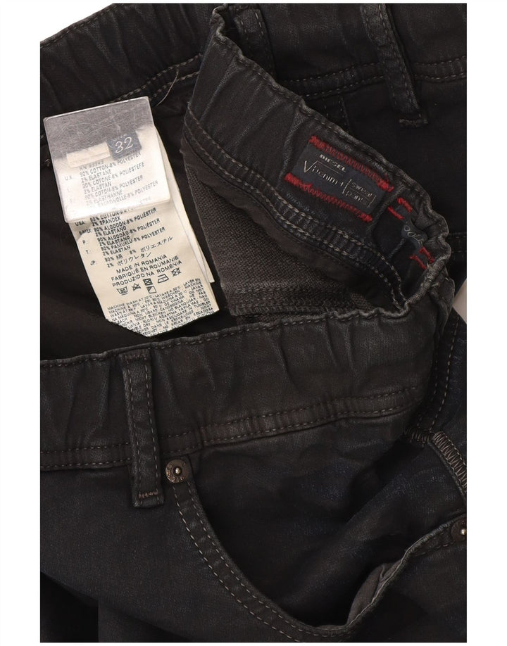 Diesel Womens Jegging Jeans W32 L31 Navy Blue Cotton