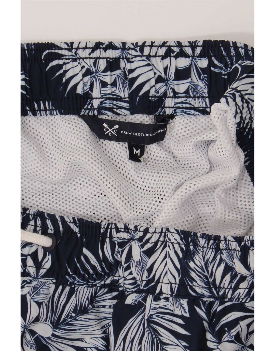 Besætningstøj Herre badeshorts Medium Navy Blue Floral