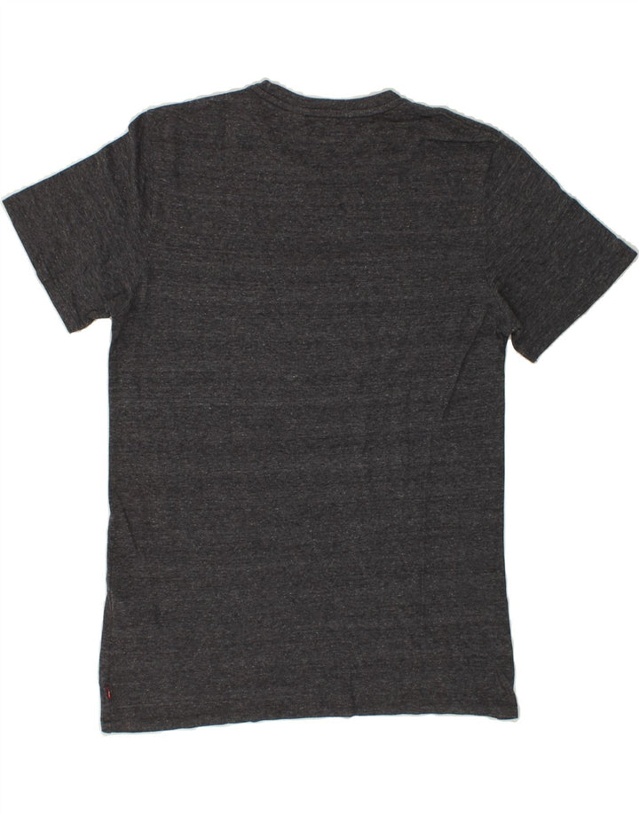 LEVI'S Mens Graphic T-Shirt Top Medium Grey Cotton Vintage Levi's and Second-Hand Levi's from Messina Hembry 