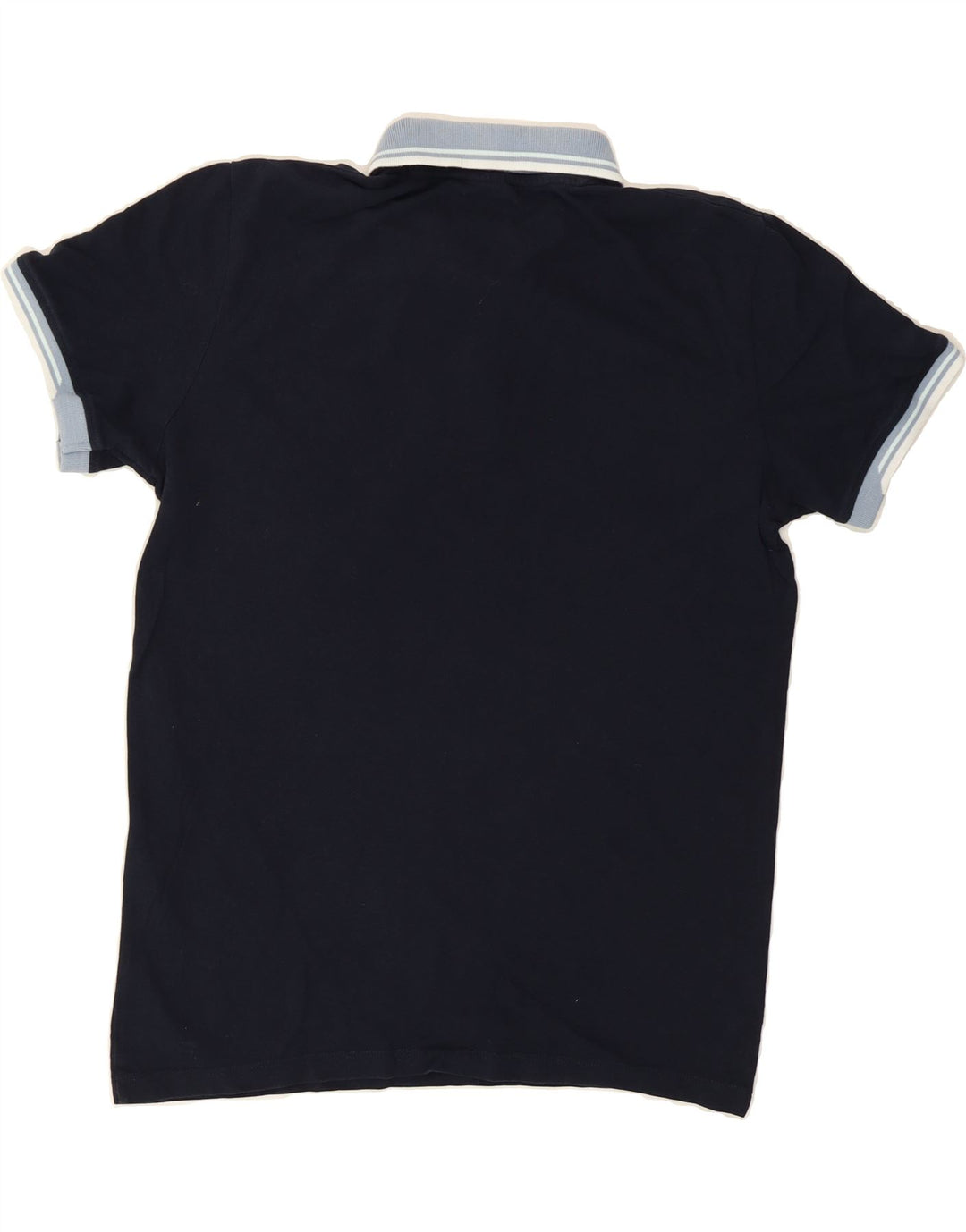 JACK & JONES Mens Polo Shirt Small Navy Blue Cotton Vintage Jack & Jones and Second-Hand Jack & Jones from Messina Hembry 