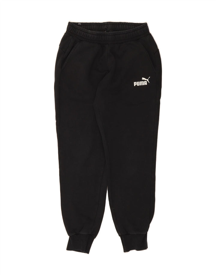 PUMA Mens Tracksuit Trousers Joggers Medium  Black Cotton Vintage Puma and Second-Hand Puma from Messina Hembry 