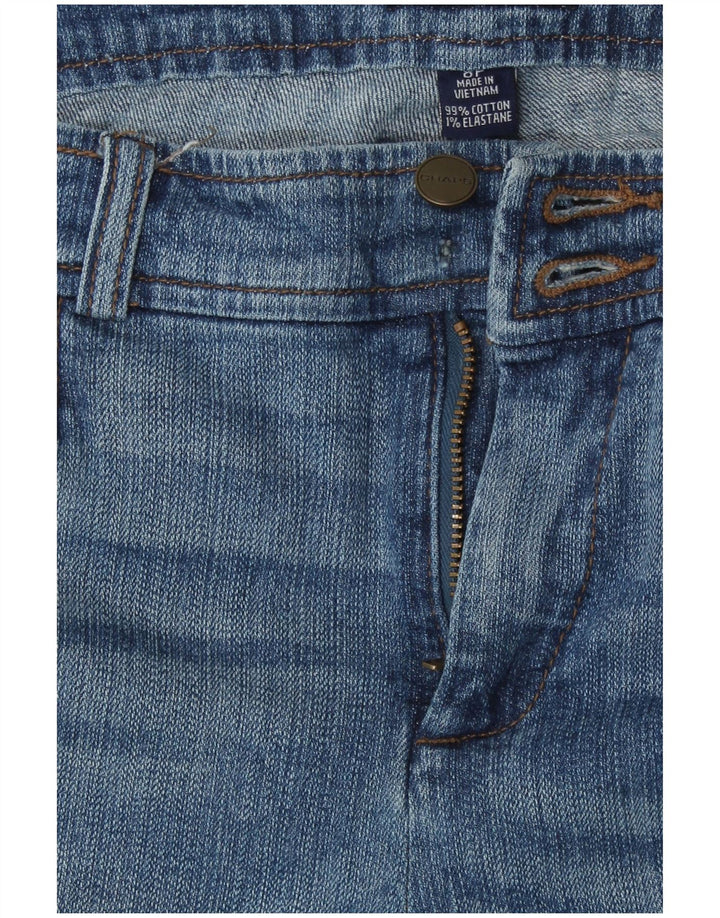 Chaps Womens Petite Capri Jeans US 8 Medium W30 L21 Blue Cotton