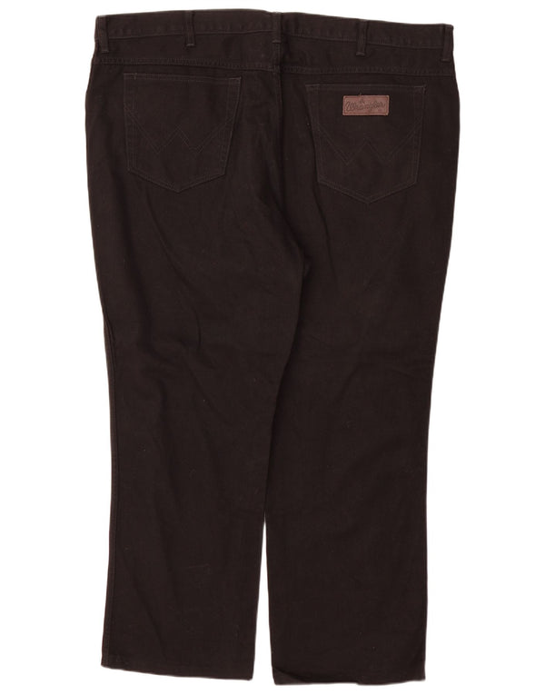 Мужские прямые джинсы Wrangler Texas W46 L30, черный хлопок
