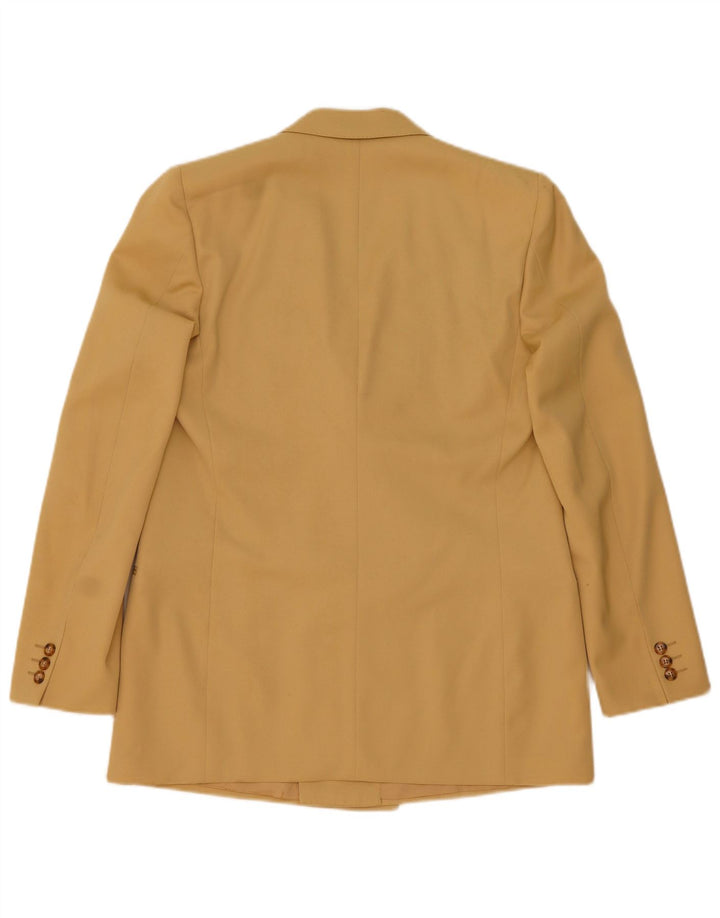 Vintage herre dobbeltradet 2-delt jakkesæt Medium W34 L31 Beige