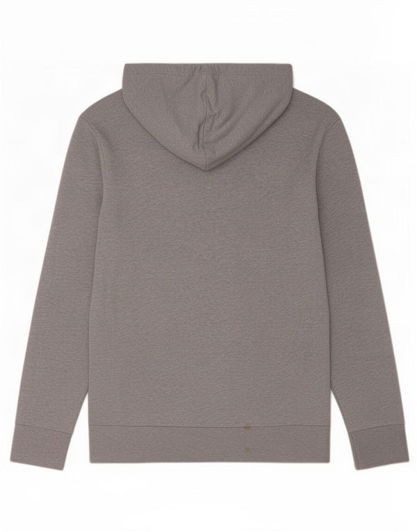 Levi's Mens Graphic Hoodie Jumper Medium Grey Cotton