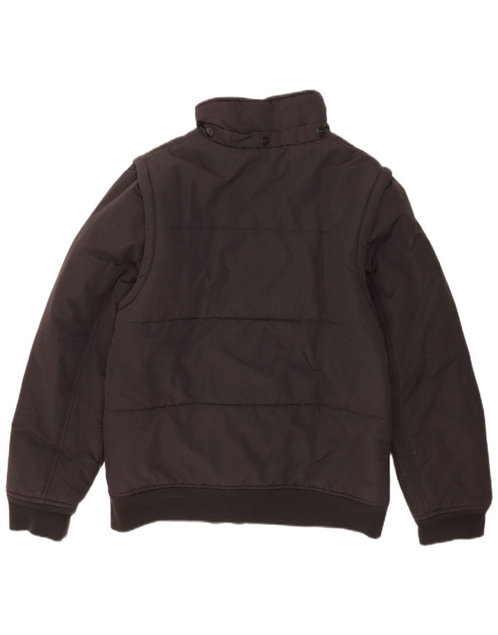 Giacca imbottita da uomo Carhartt UK 38 nylon nero medio