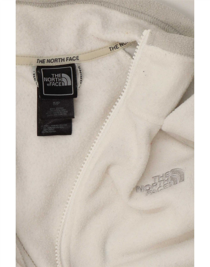 The North Face ženska flis jakna UK 10 mali bijeli poliester u boji