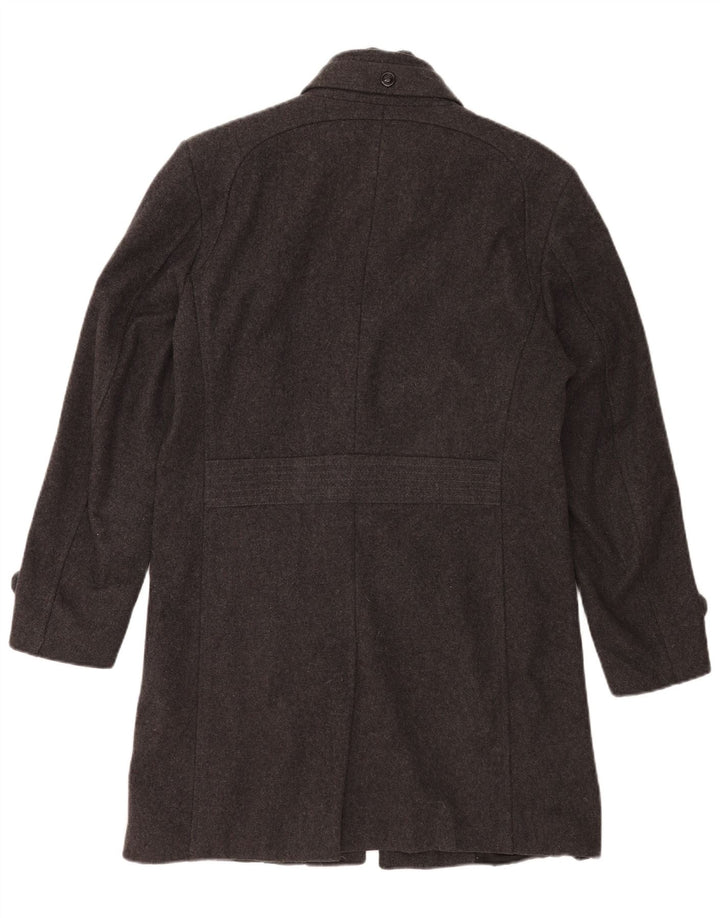 Zara Mens Overcoat UK 40 Large Grey