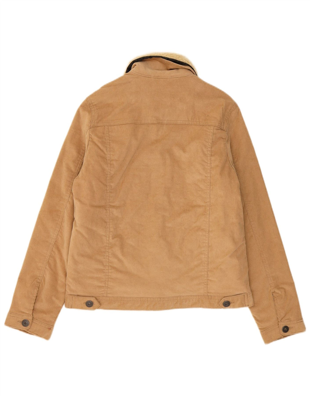 Giacca in velluto a coste da ragazzo Jack & Jones 13-14 anni in cotone beige