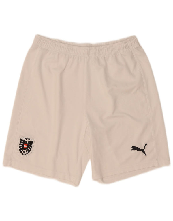 Puma Mens Sport Shorts Medium White