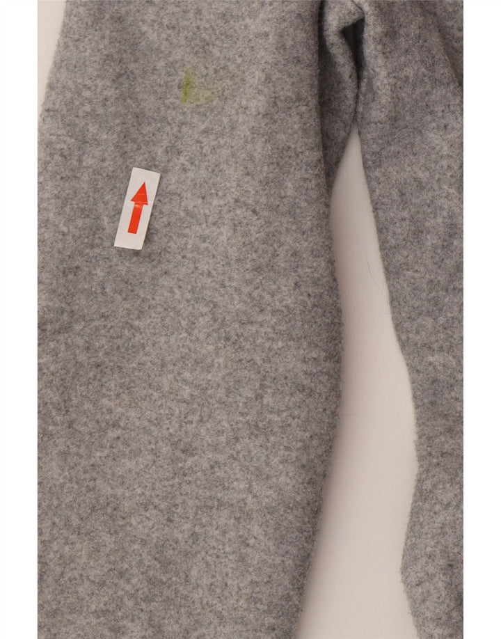 Zara Womens Open Overcoat UK 10 Small Grey
