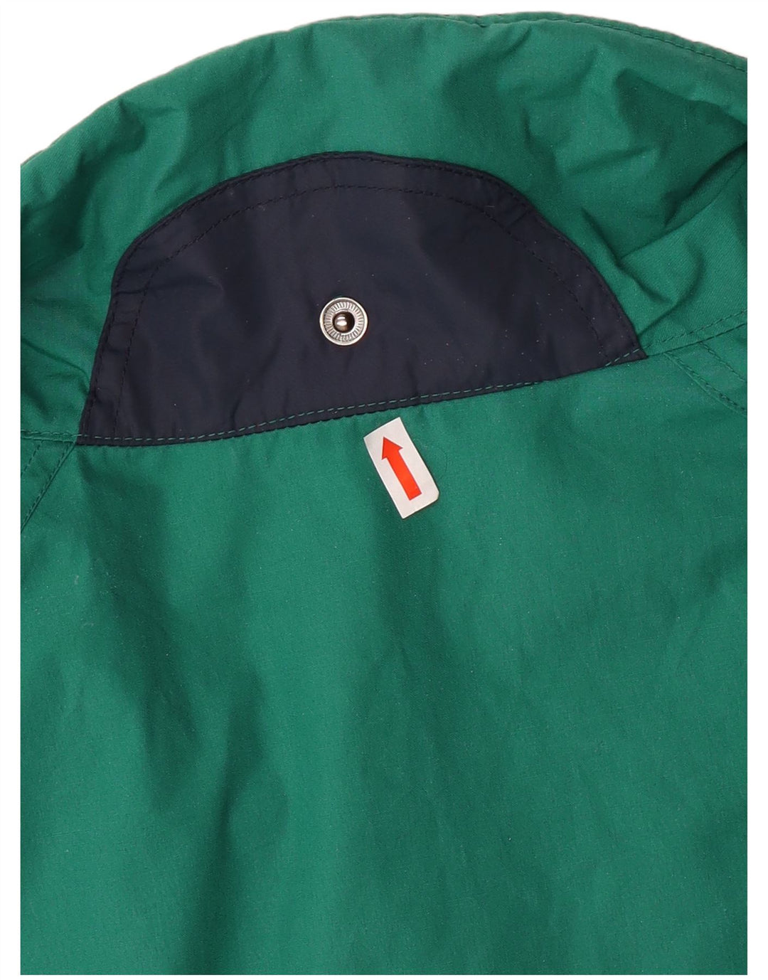 Vintage Mens Windbreaker Jacket UK 42 XL Green Polyester