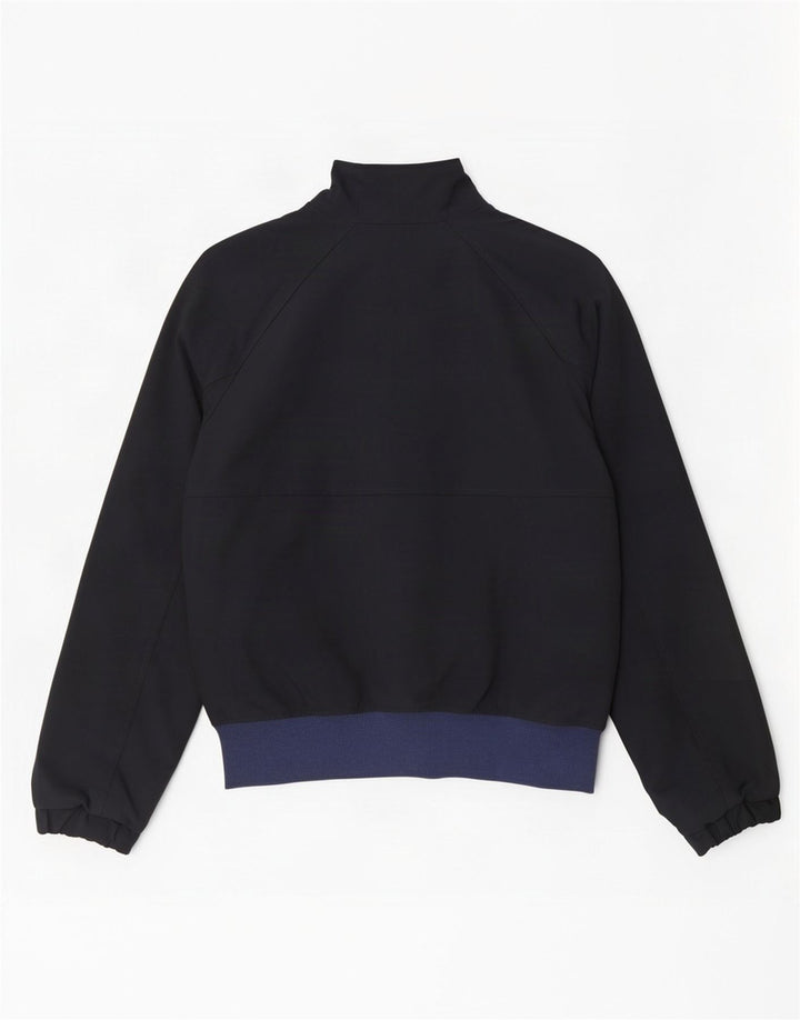 Jaqueta bomber superdimensionada feminina Woolrich poliéster azul marinho pequeno Reino Unido 10