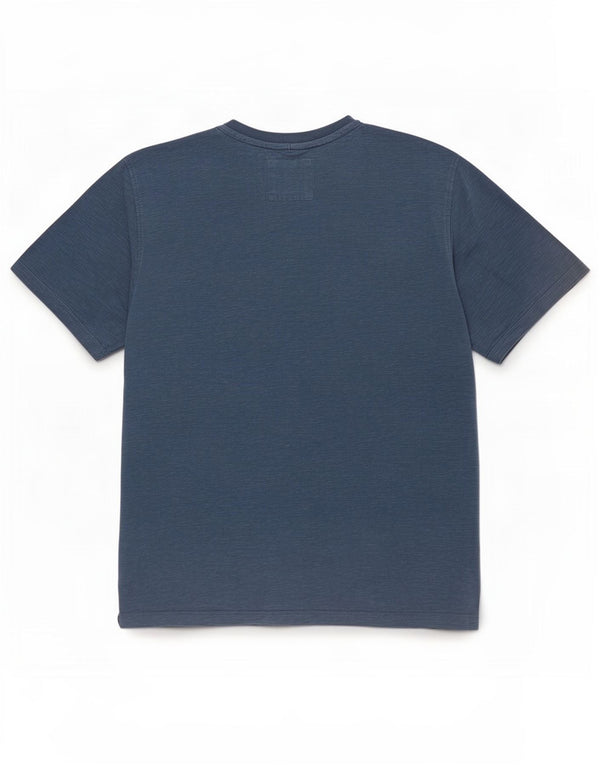 Fat Face Mens T-Shirt Top XL Blue Flecked Cotton