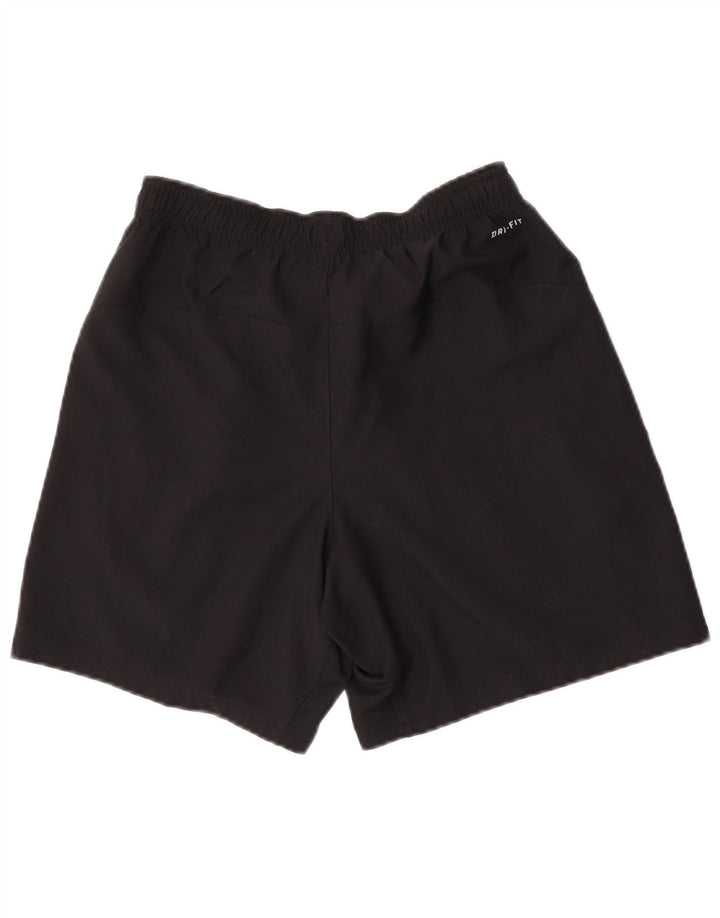 Pantaloncini sportivi Nike Dri Fit da uomo piccoli in poliestere nero