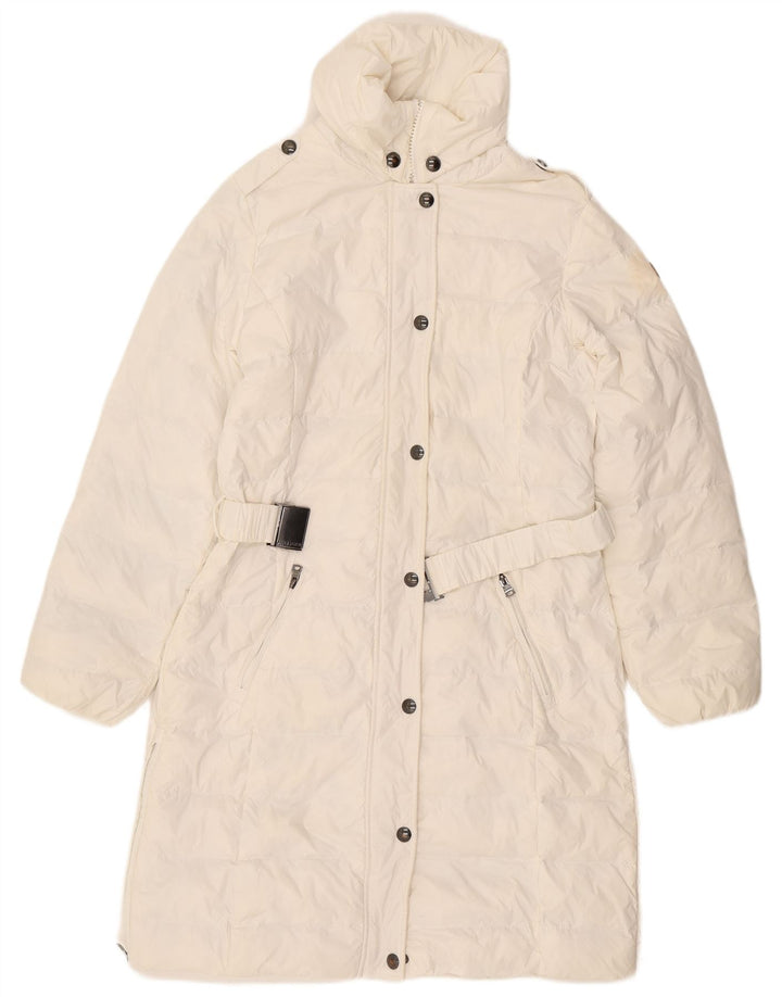 TOMMY HILFIGER Womens Padded Coat UK 18 XL White
