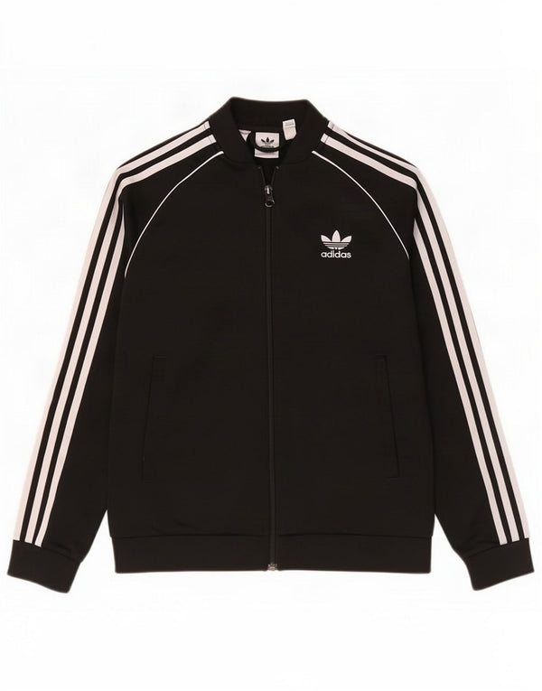 Chaqueta deportiva Adidas para niño 11-12 años Negro Poliéster