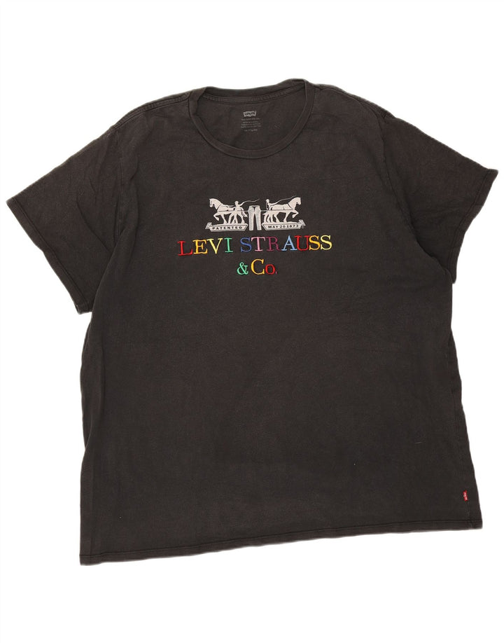 T-shirt grafica da uomo Levi's Top 2XL Nera