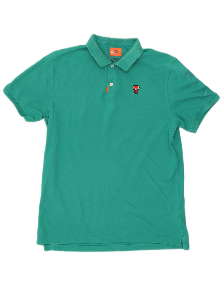 Polo Nike da uomo Dri Fit in cotone verde medio